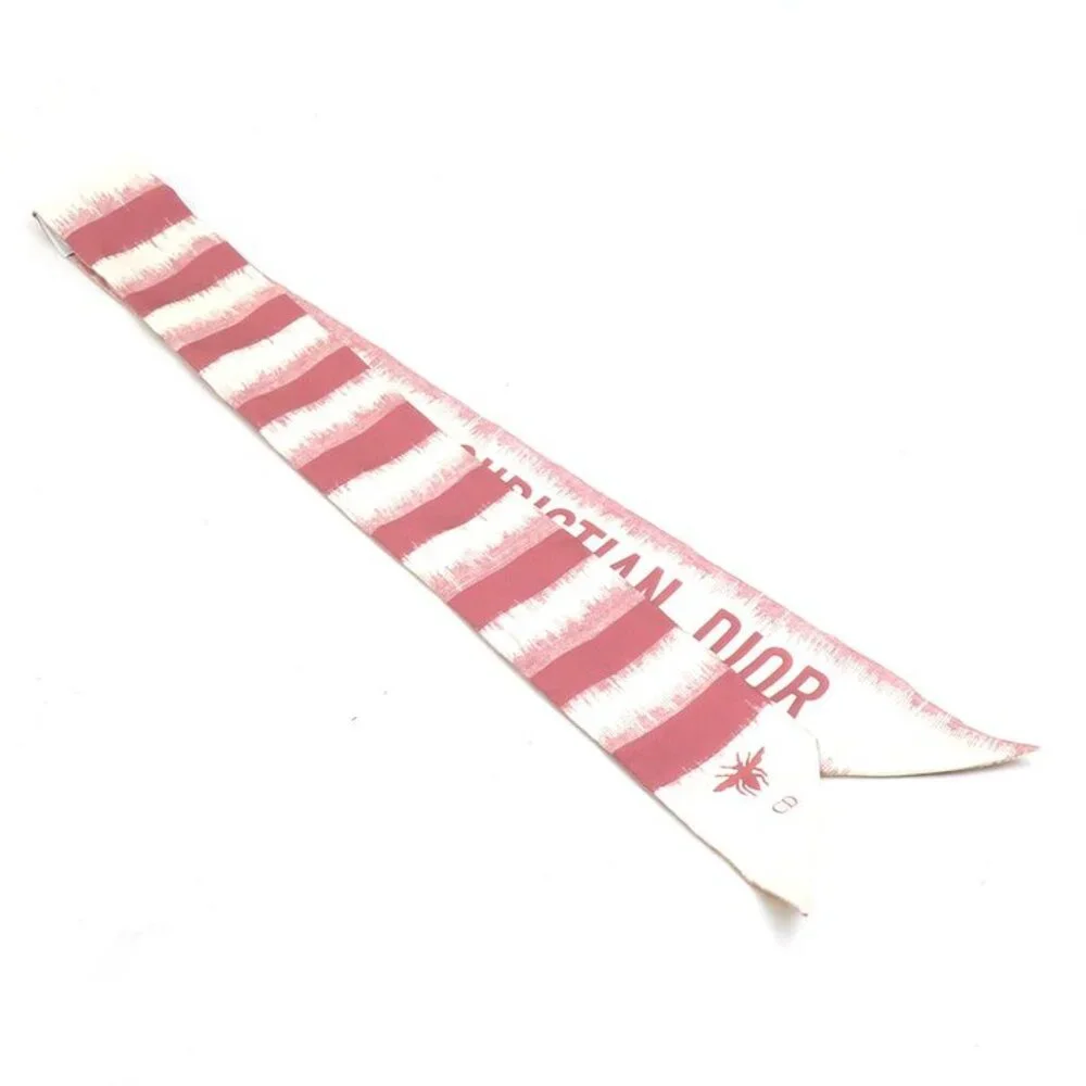 Christian Dior Twilly Red Scarf